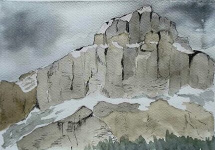 Sketch: Dolomites