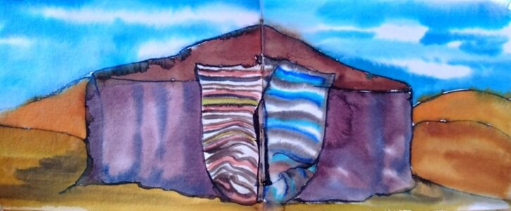 Sketch: Cliona's zen tent