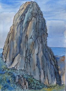 Sketch: Roque Agando, La Gomera