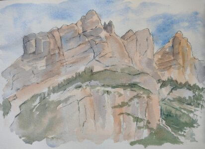 Sketch: At Capana Alpina