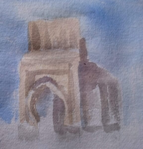 Sketch: Eva's gate