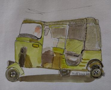 Sketch: Jose's tuk tuk