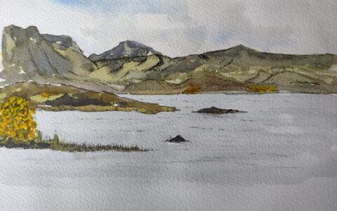 Sketch: Loch Assynt, Ruth