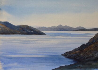 Sketch: Peaceful evening