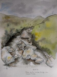 Sketch: Ruth's river