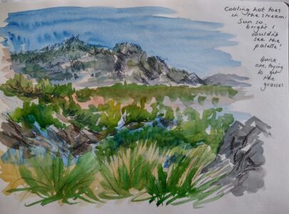 Sketch: Sketchbook page