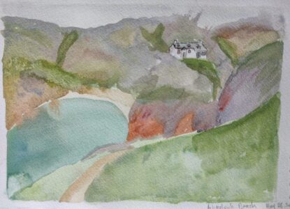 Sketch: Vestie's beach, Achmelvich, Marika
