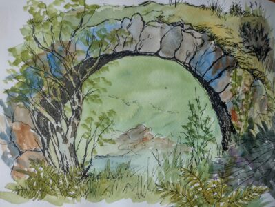 Sketch: Ghost bridge