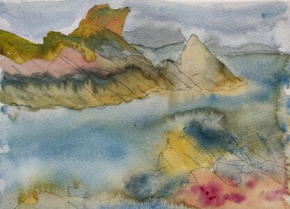Sketch: Split Rock