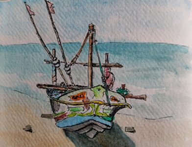 Sketch: Fishing vessel